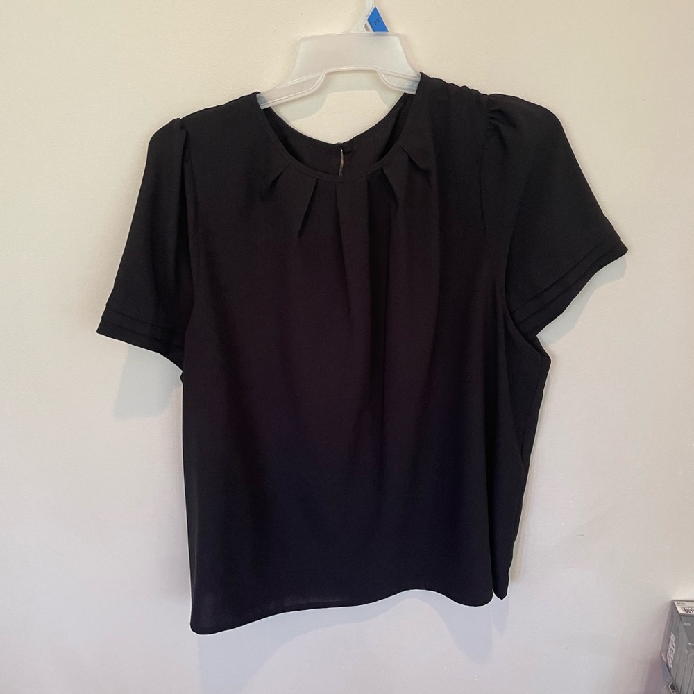 Elegant Black Women's Top